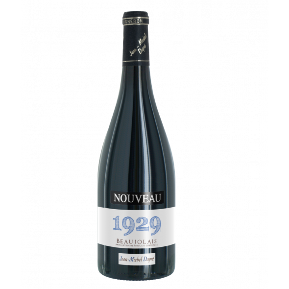 Bouteille Jean-Michel Dupré - Beaujolais "Nouveau" - Cuvée 1929 par Simplement Vin