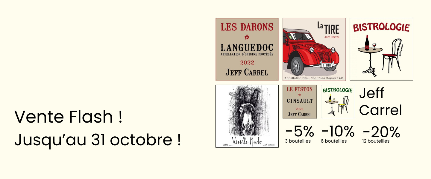 VENTE FLASH  Jeff Carrel ! 